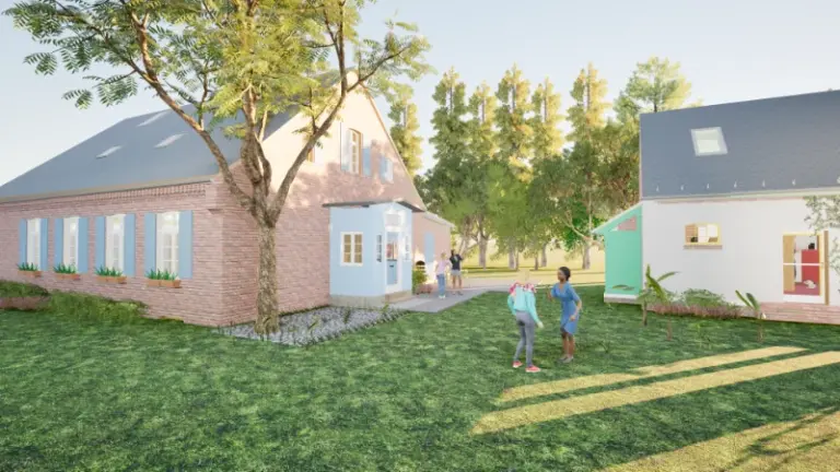 Beispiel eines 3D-Stadtmodells